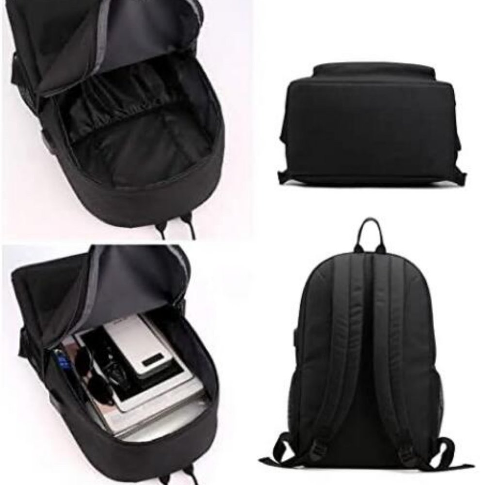 Smile Luminous Backpack USB Charging  Pencil Case - Picture 6 of 7